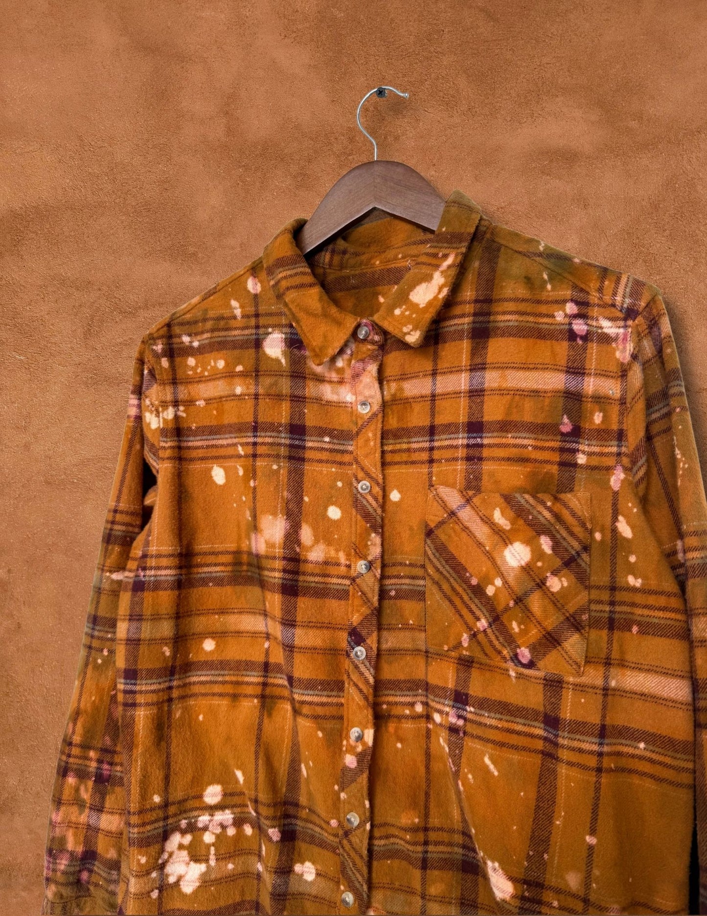 Upcycled Vintage Plaid Flannel Shirt - 3 of 44