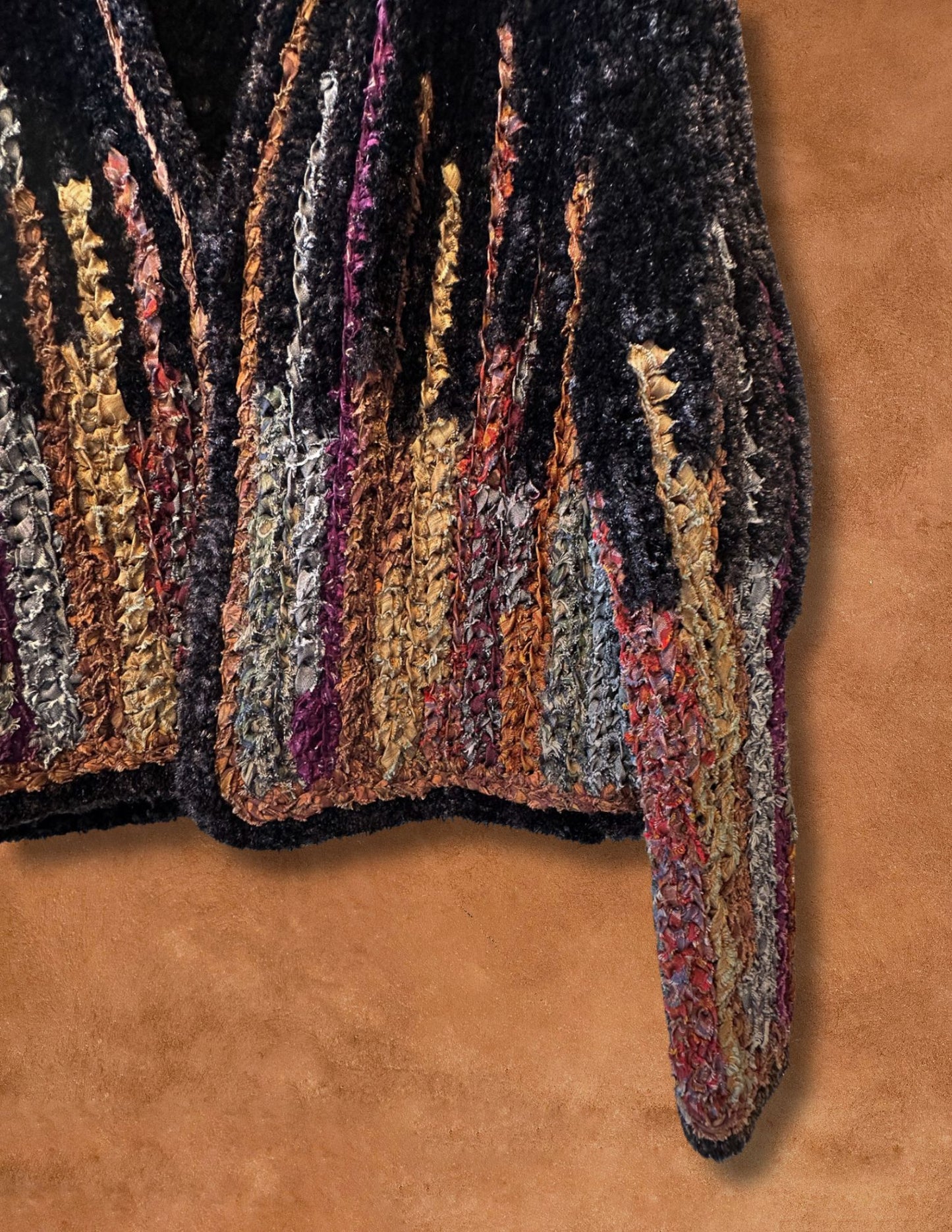 Vintage 80s Handcrochet Cardigan