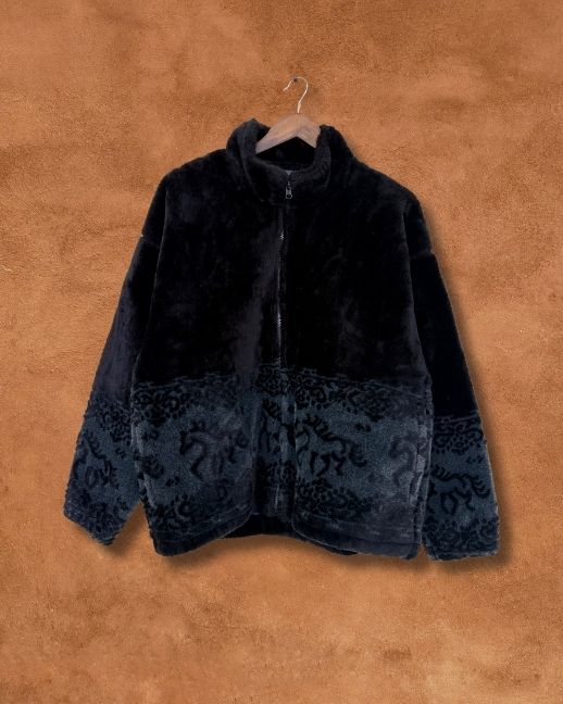 Vintage 80s Faux Fur Jacket
