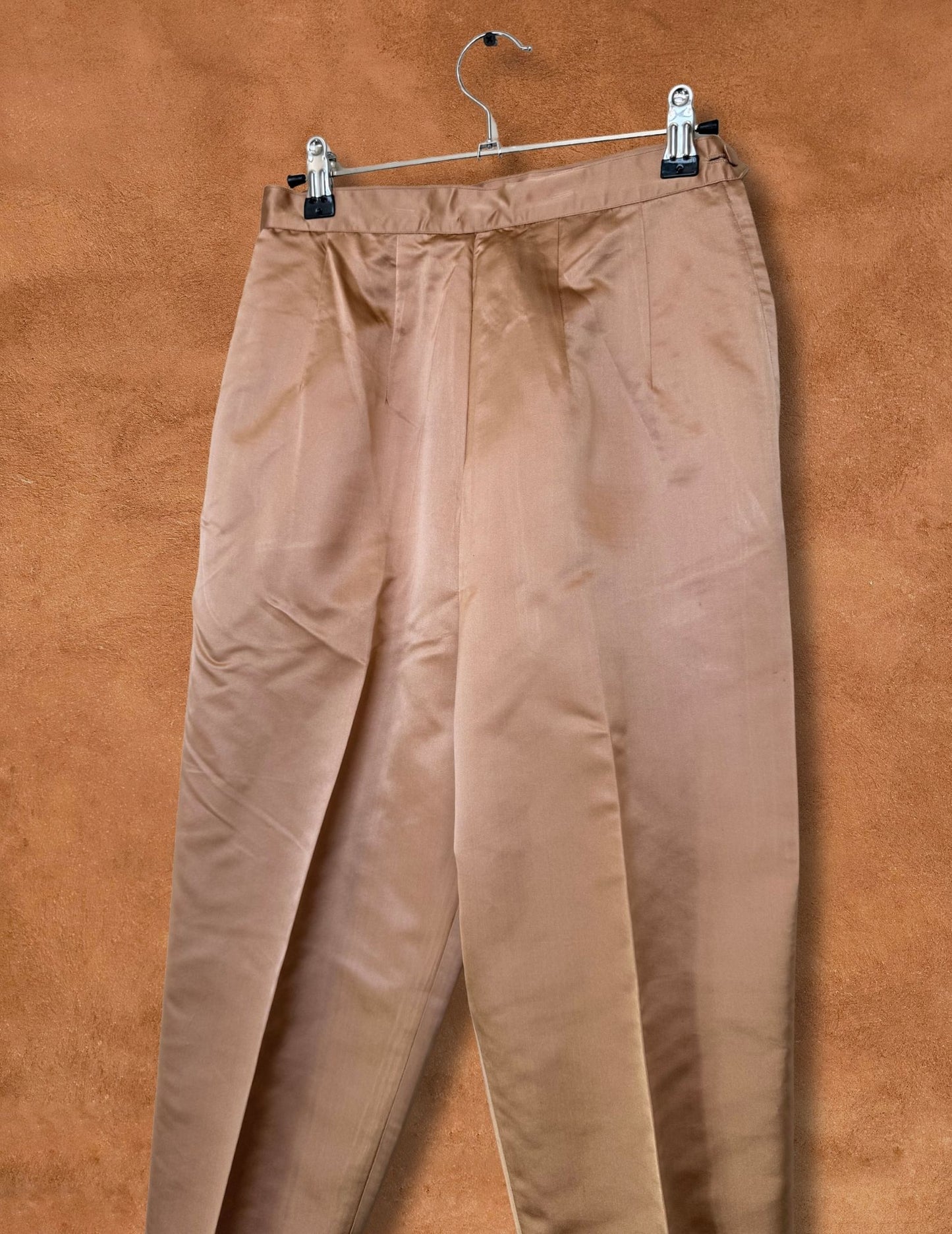 vintage cigarette pants 1960s Baby Blue Pants, XXS Ian Drummond Vintage 31.5 40 ankle-length 1950s cigarette trousers in