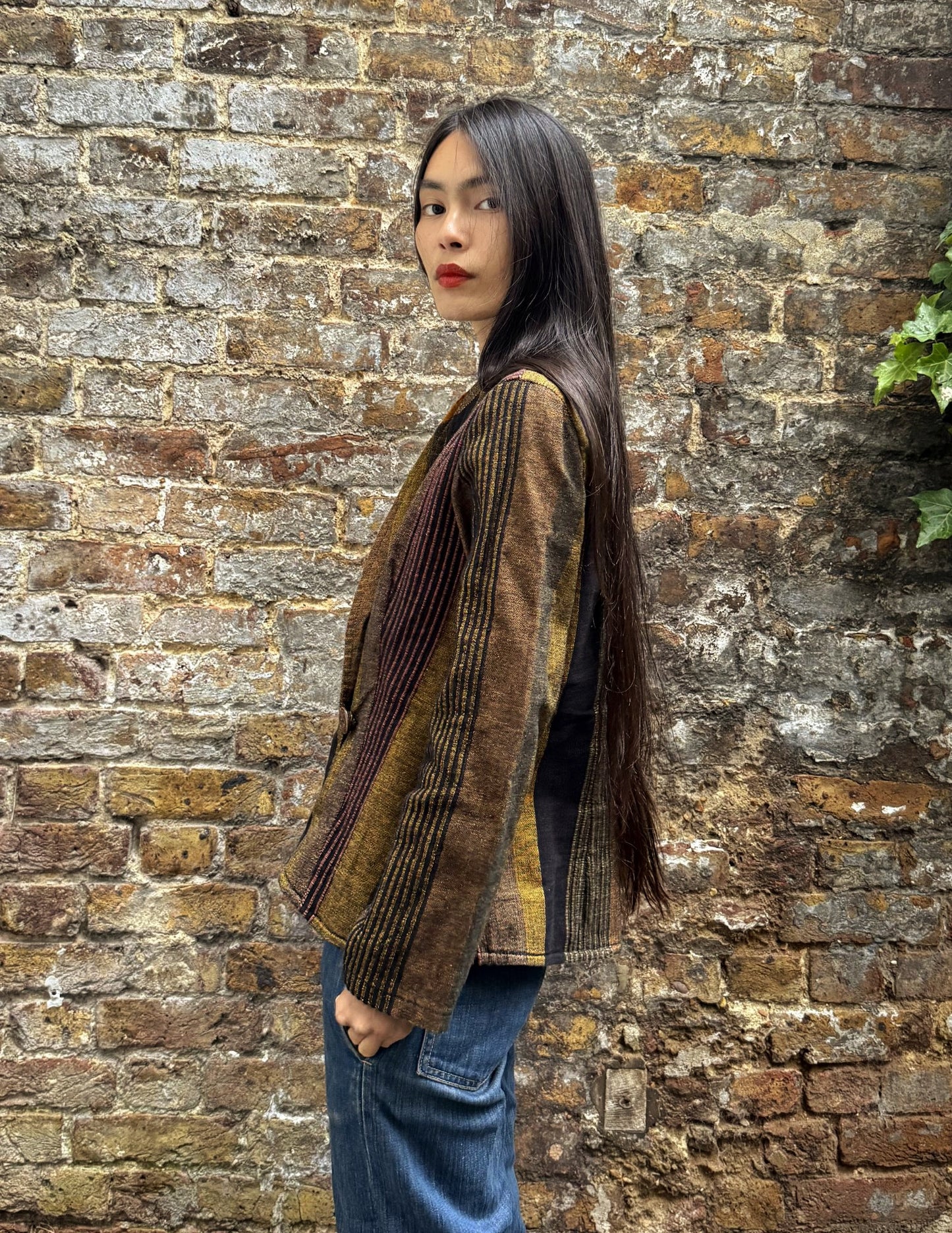 Vintage 80s Handwoven Isle of Skye Jacket