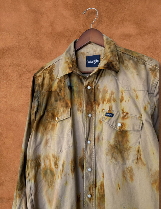 Upcycled Vintage Wrangler Rodeo Shirt 50 x 30