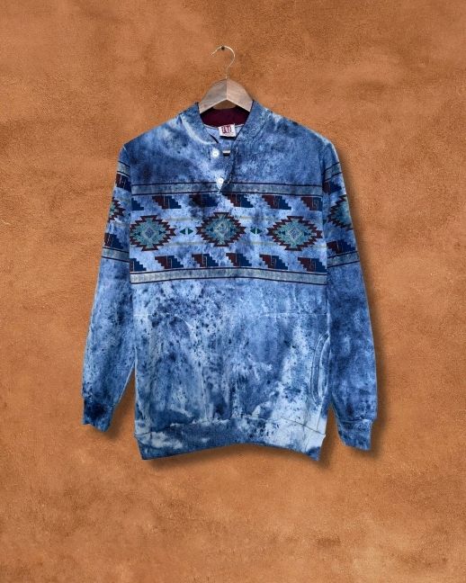 Upcycled Vintage 80s Southwest Sweatshirt