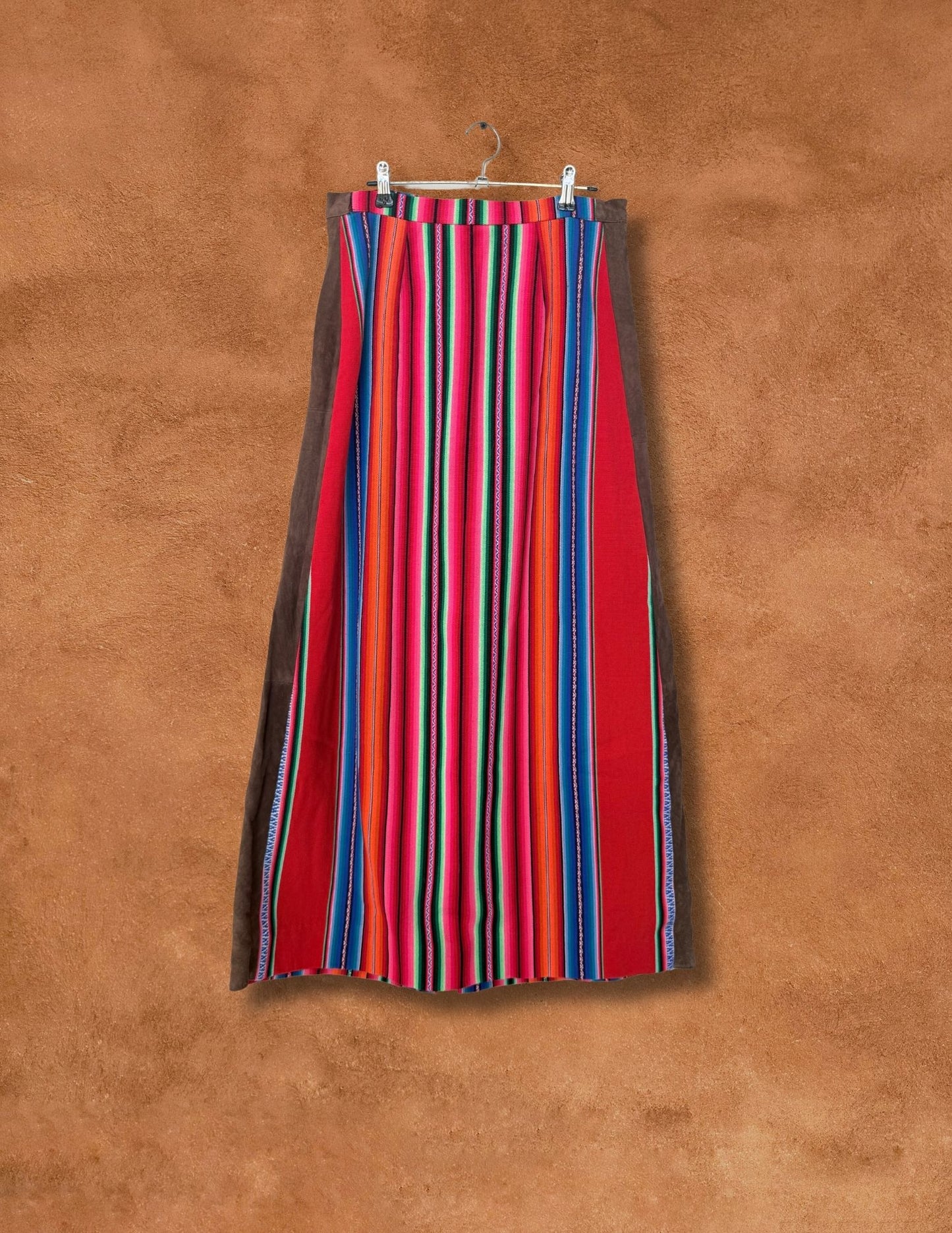 Upcycled Vintage 70s Serape Skirt
