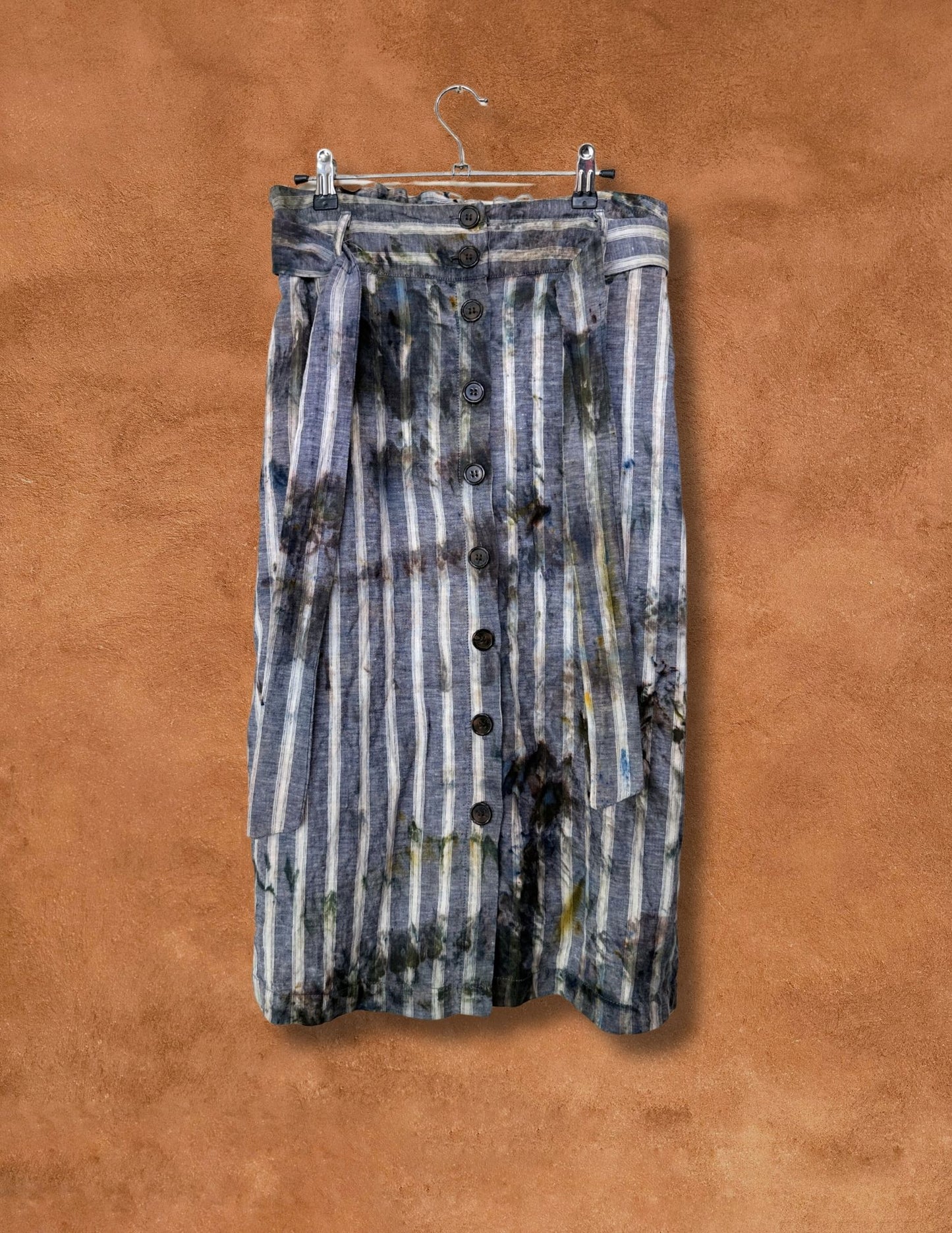 Upcycled Vintage Linen Skirt