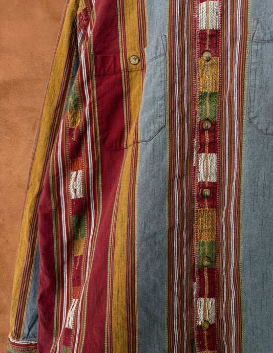 Vintage 80s Southwest Shirt 48 x 33