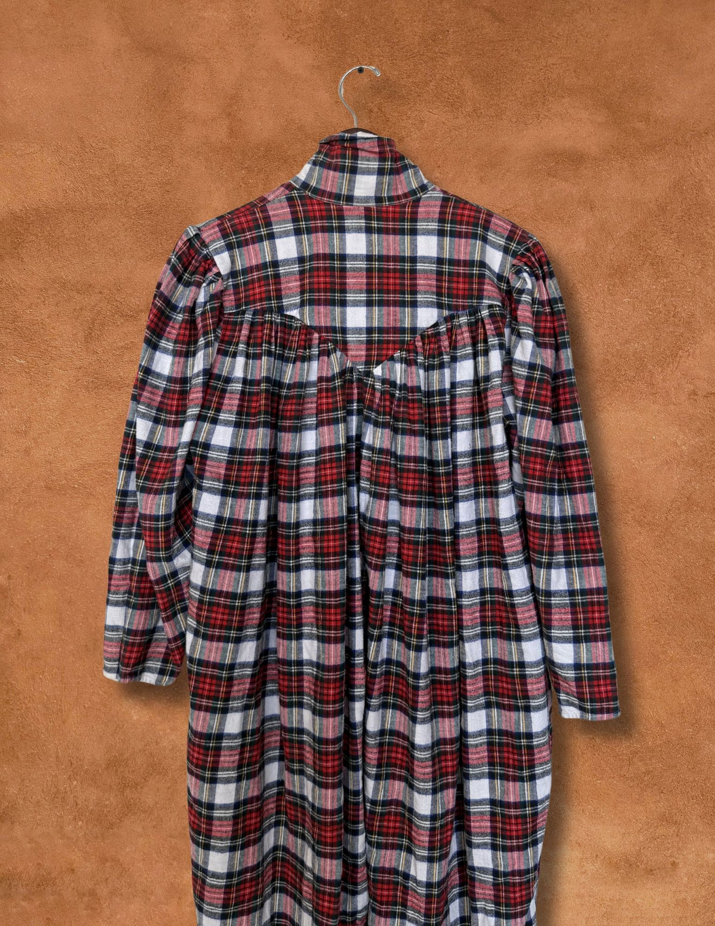 Vintage Norma Kamali Flannel Jumpsuit