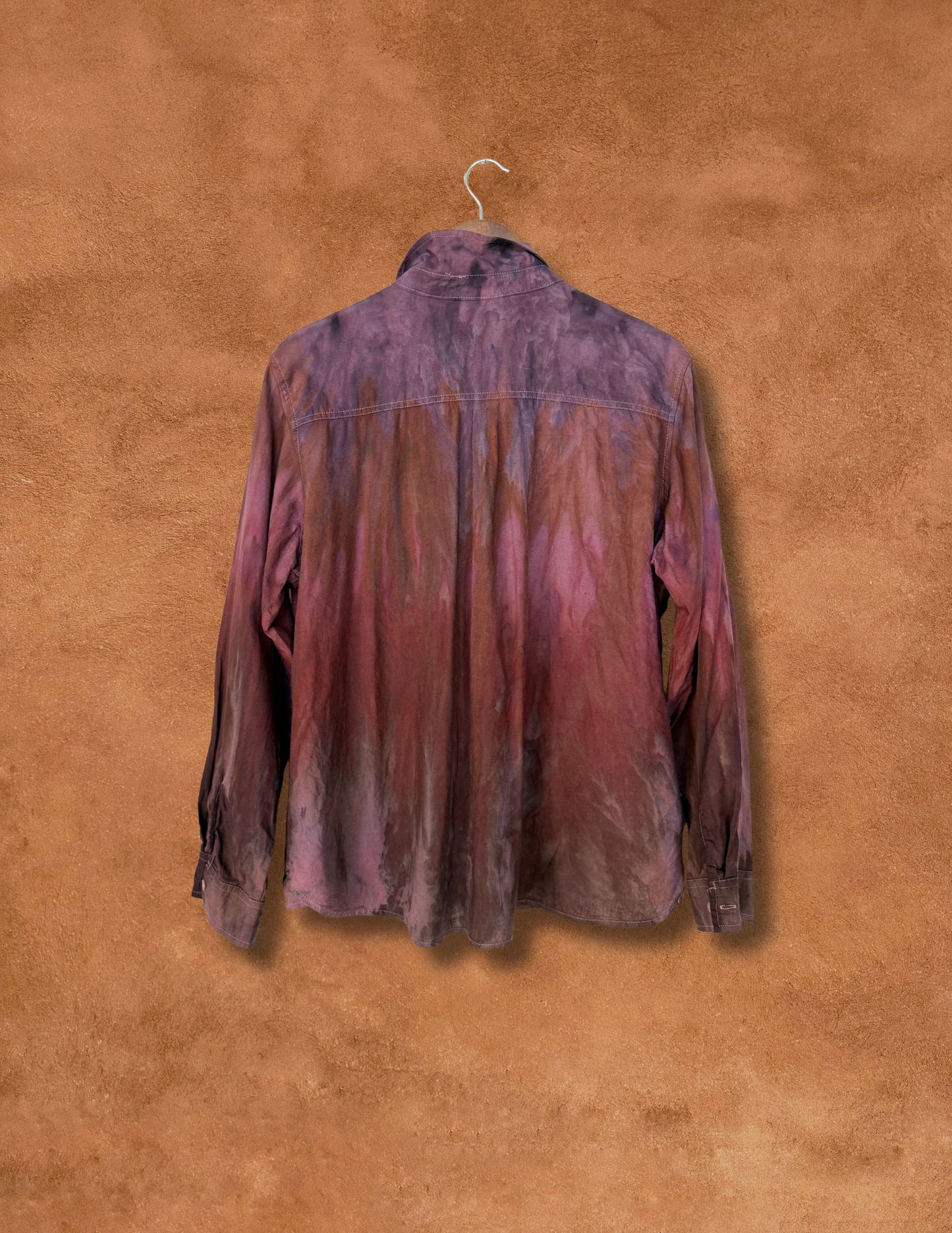Upcycled Vintage Linen Shirt 46 x 28