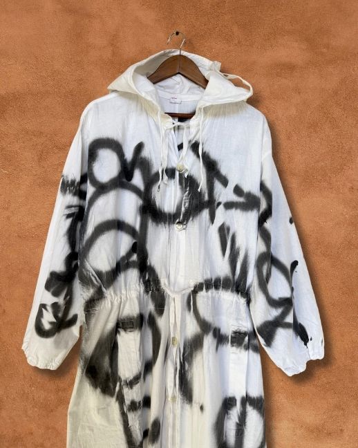 Upcycled Vintage Military Hoodie X The Son of Picasso