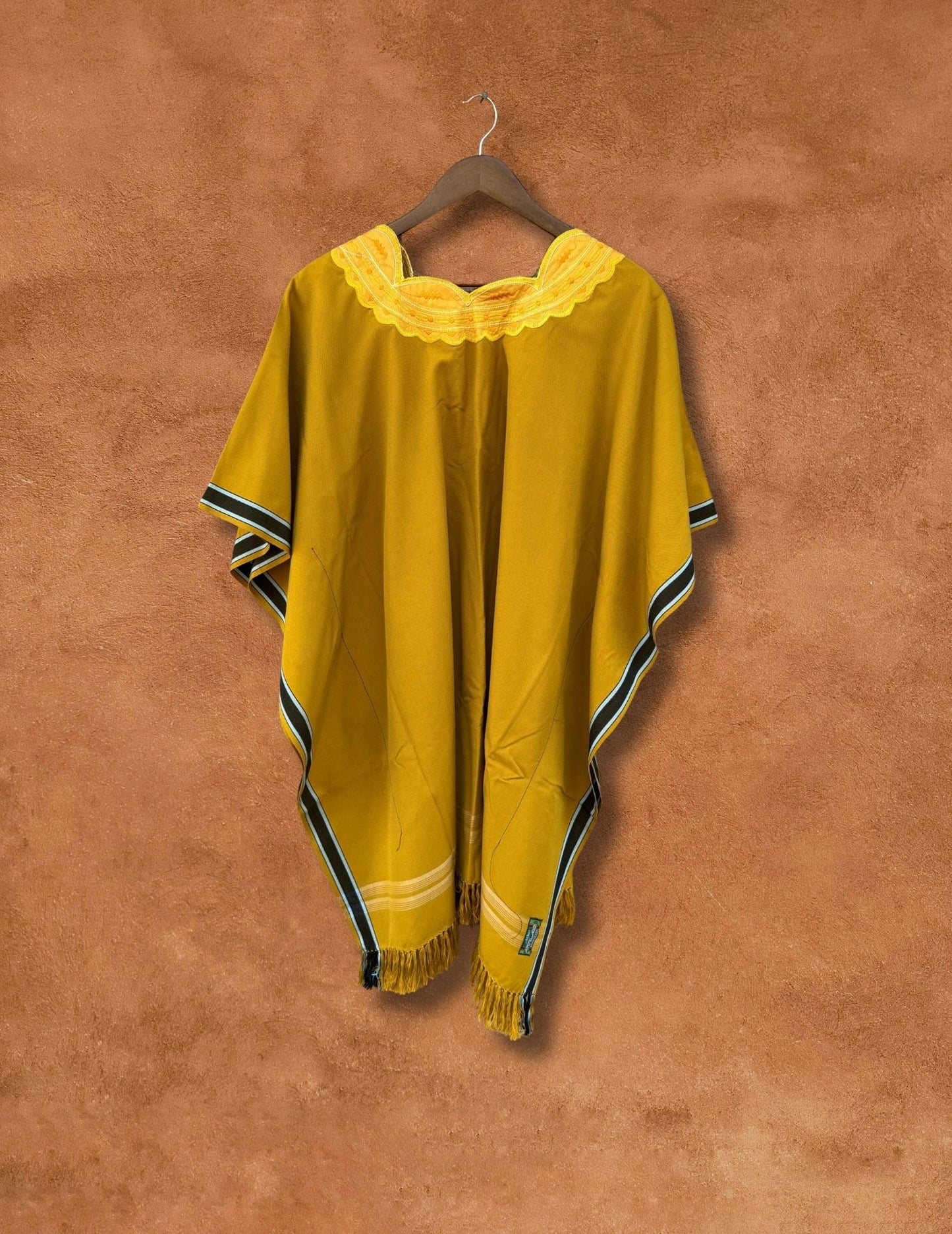 Vintage Folk Poncho
