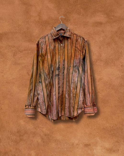 Upcycled Vintage Southwest Shirt 52 x 30 by Alexandra Barton