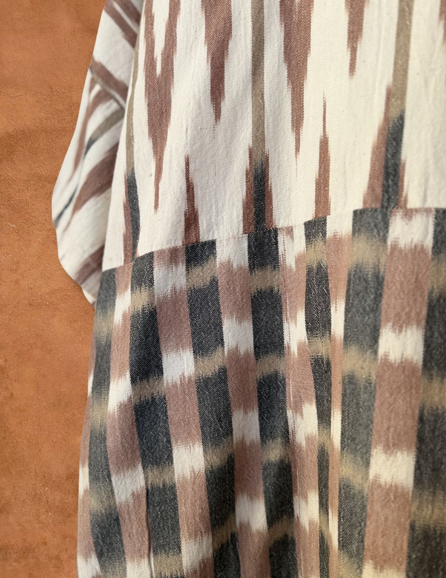 Vintage 80s Ikat Cardigan