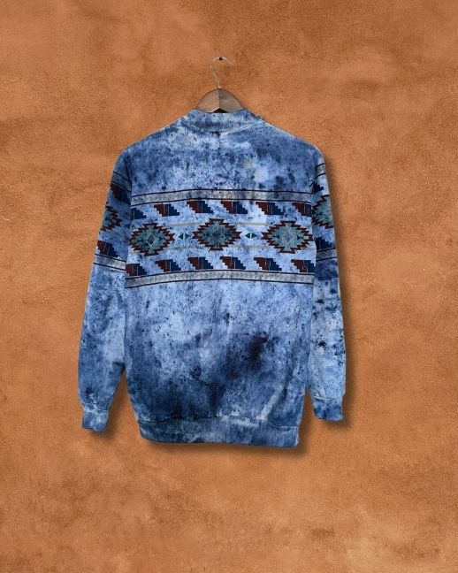 Upcycled Vintage 80s Southwest Sweatshirt