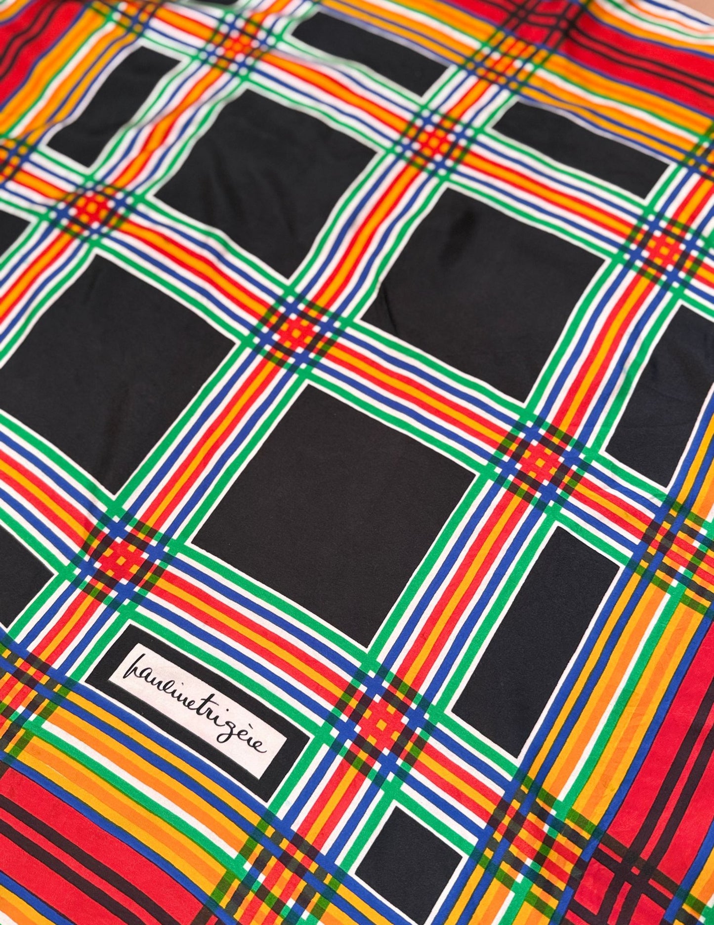 Vintage Geo 60s Scarf