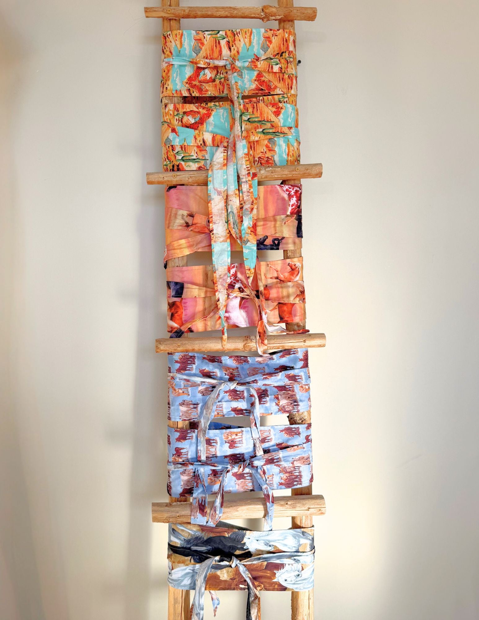 + Upcycled Western Sash Belt +