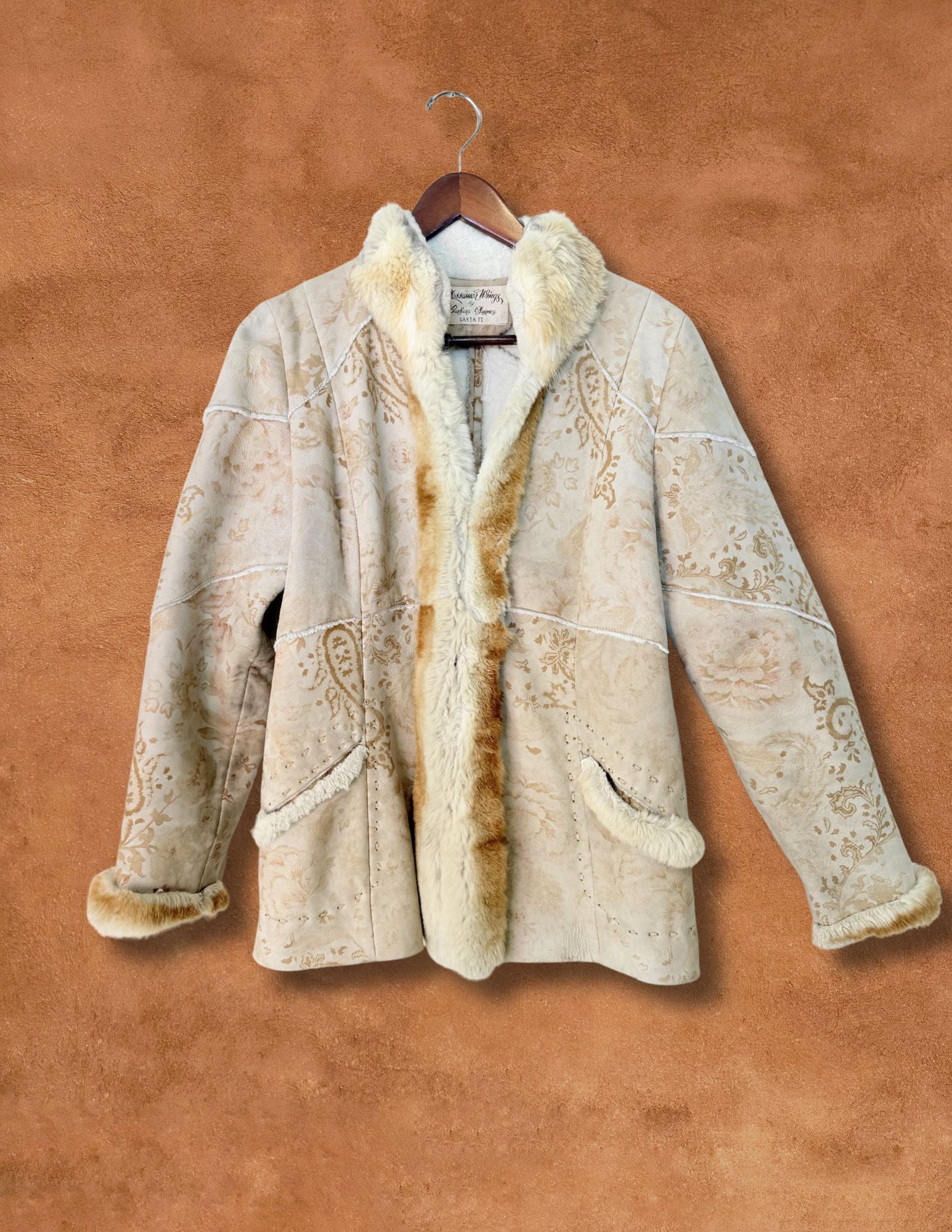Rare Vintage 80s Sheepskin Jacket