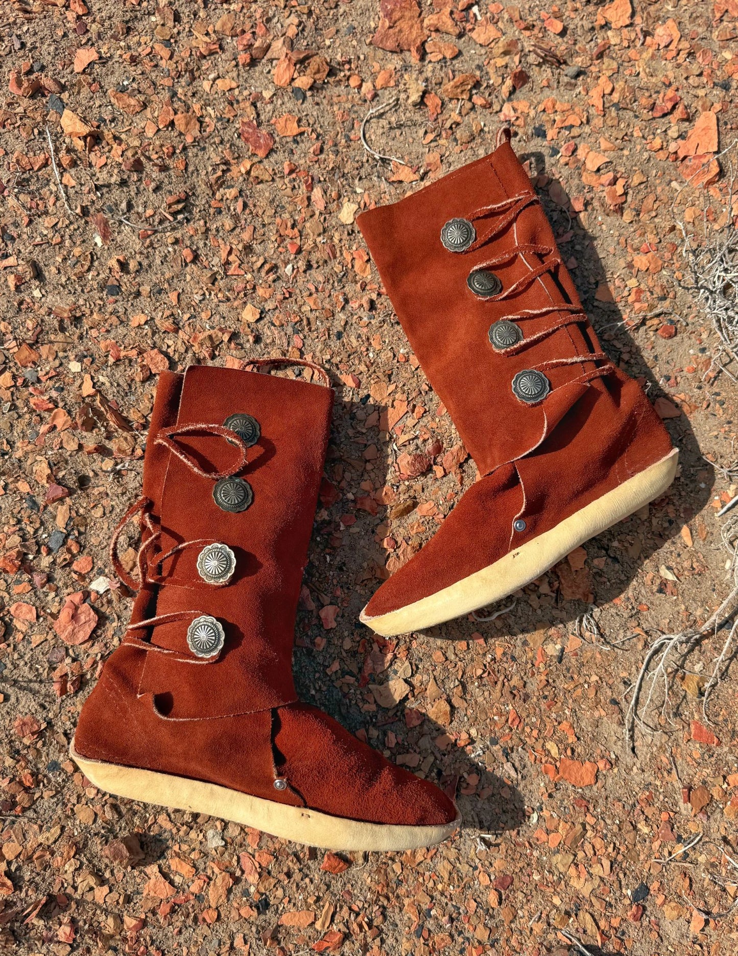 Vintage Native Made Moccasins