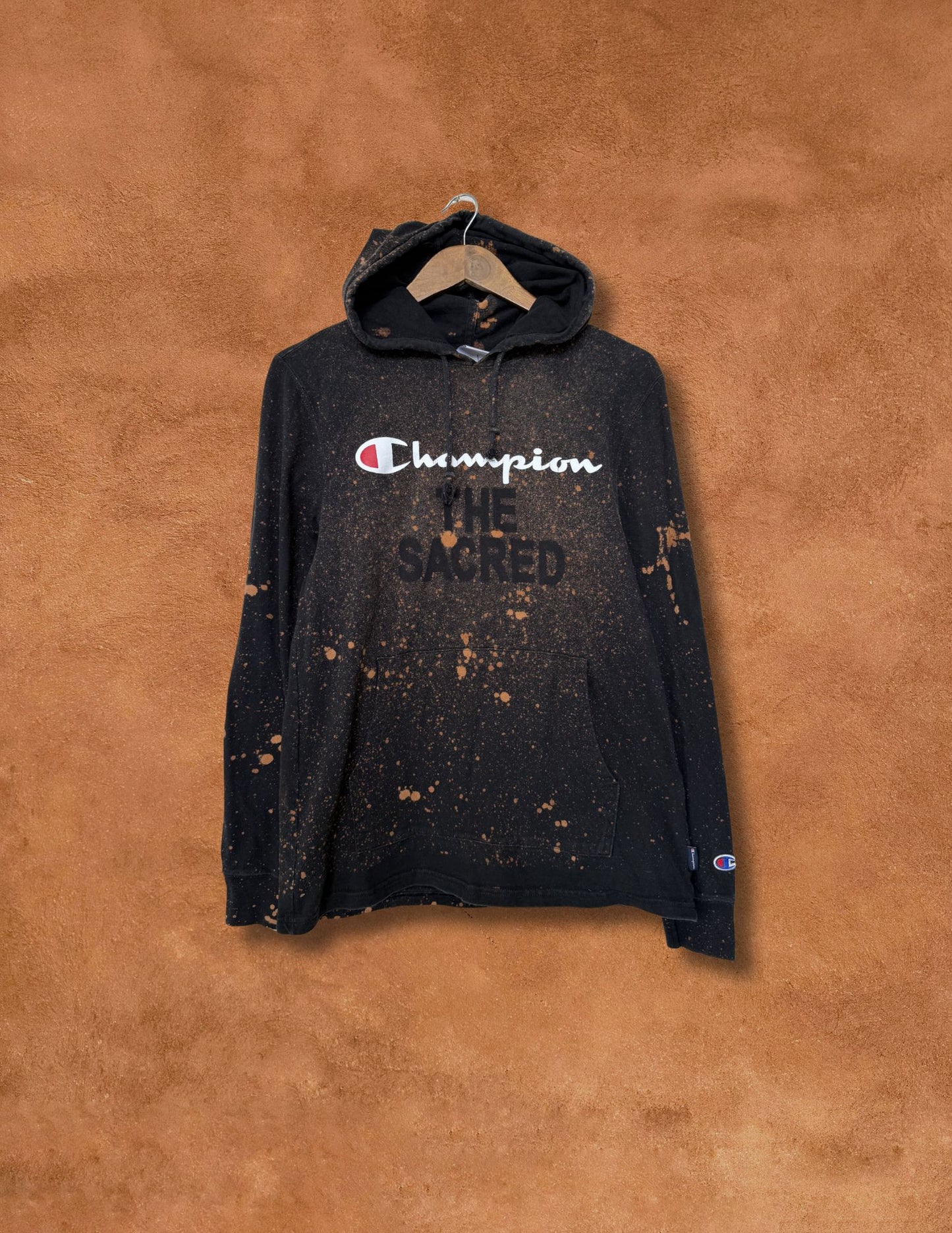 Upcycled Vintage Hoodie- 49 x 27 Champion The Sacred