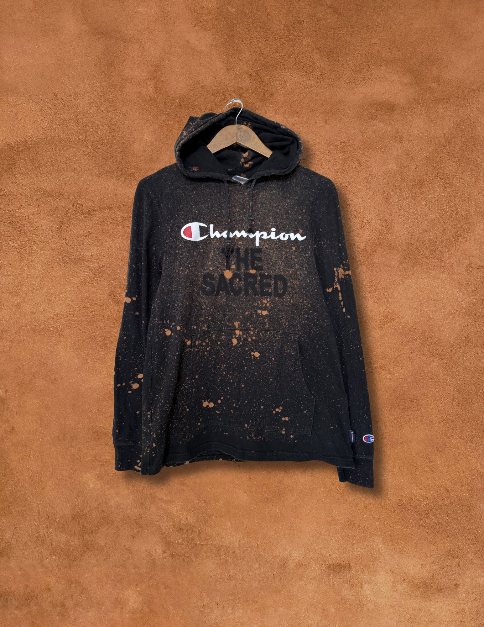 Upcycled Vintage Hoodie- 49 x 27 Champion The Sacred