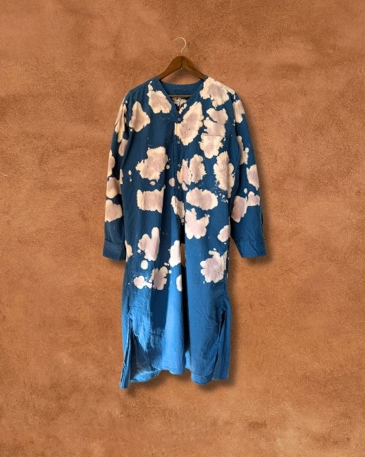 Upcycled Vintage Oversized Military  Daak’os Cloud Shirtdress
