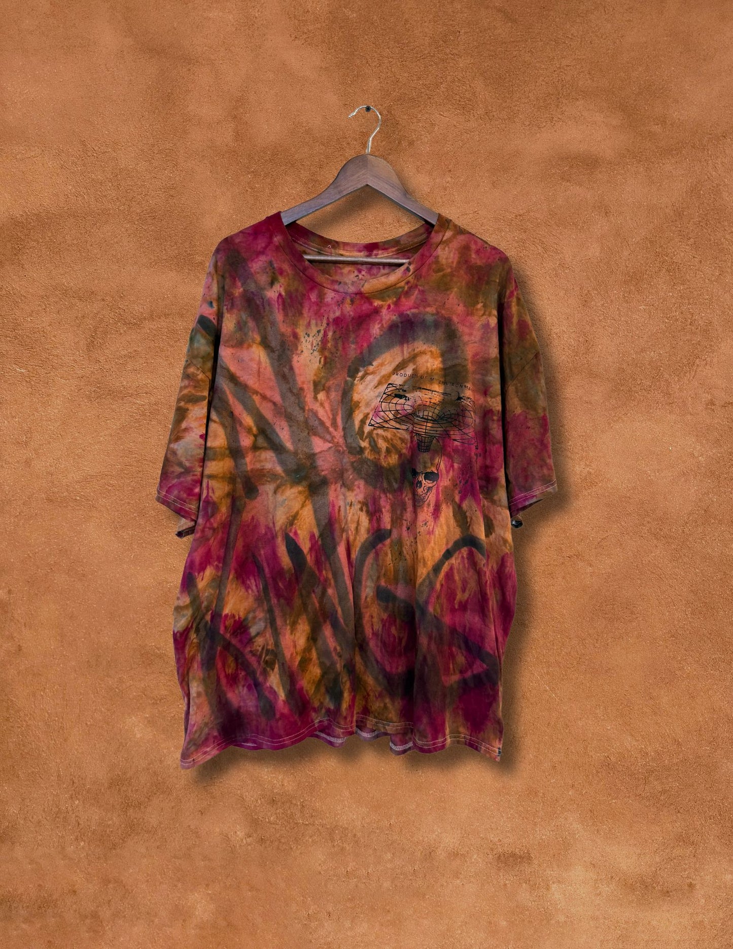 Limited Edition Hand Dyed NO KINGS Tee by artist The Son of Picasso