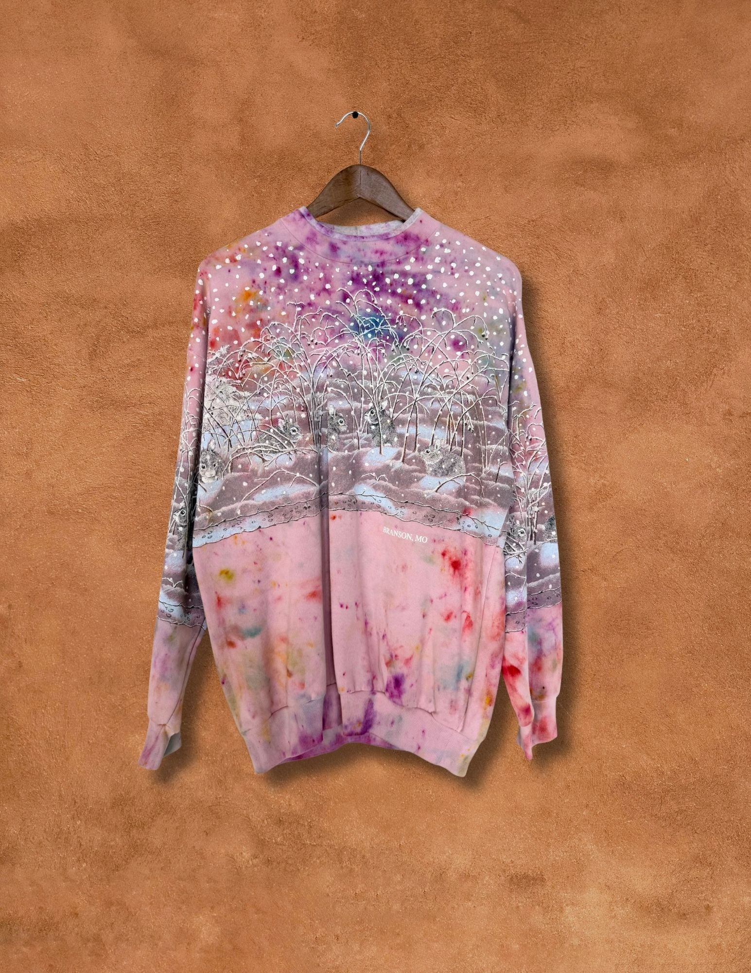UPCYCLED VINTAGE 80S SNOWBUNNY SWEATSHIRT