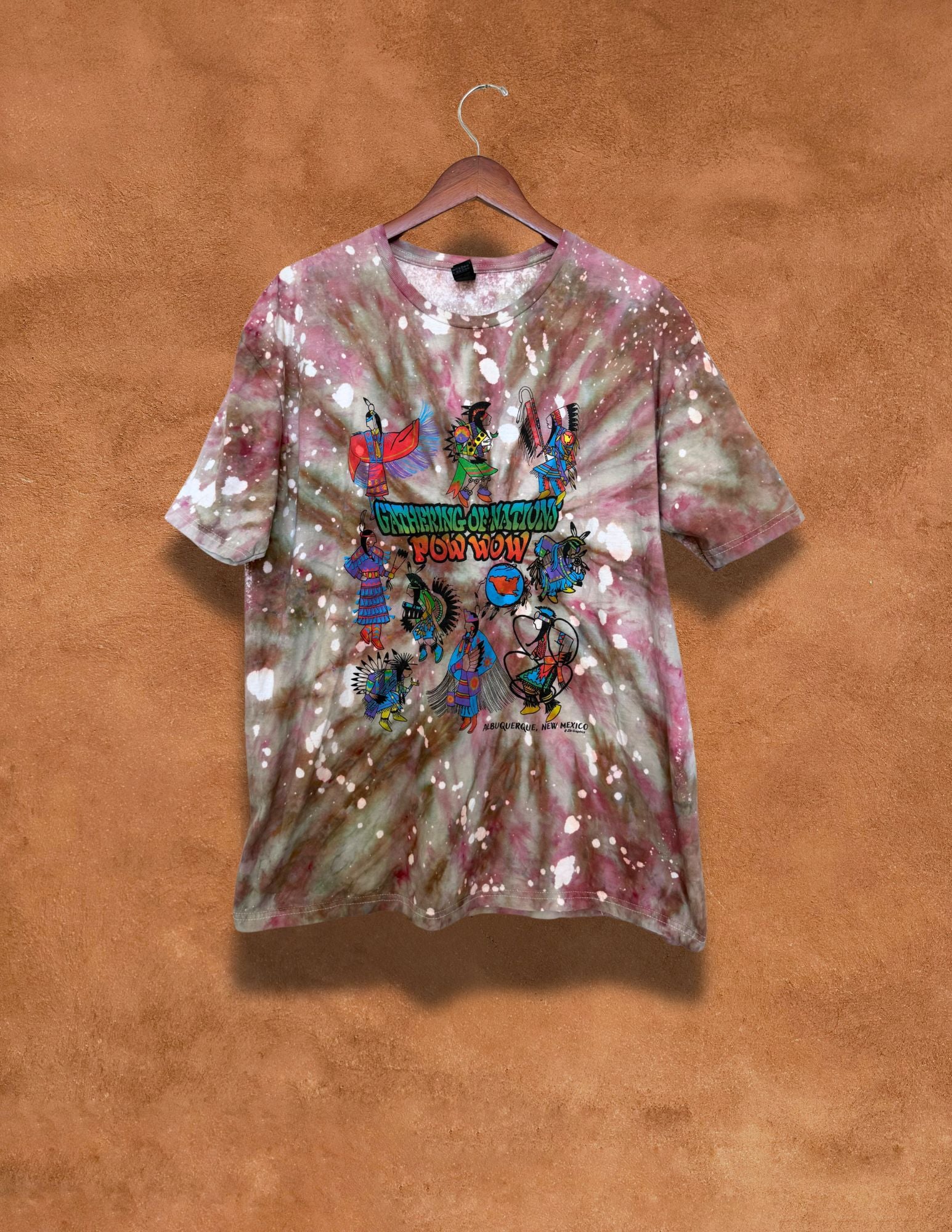 Upcycled Vintage Tee- Land Back