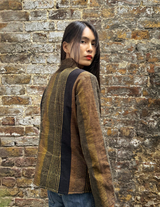 Vintage 80s Handwoven Isle of Skye Jacket