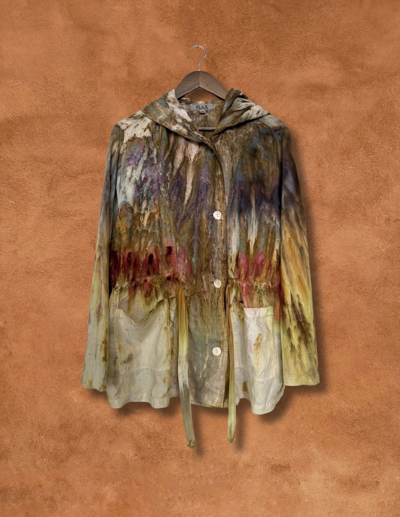 Upcycled Vintage Utility Hoodie Anorak - 48 X 31