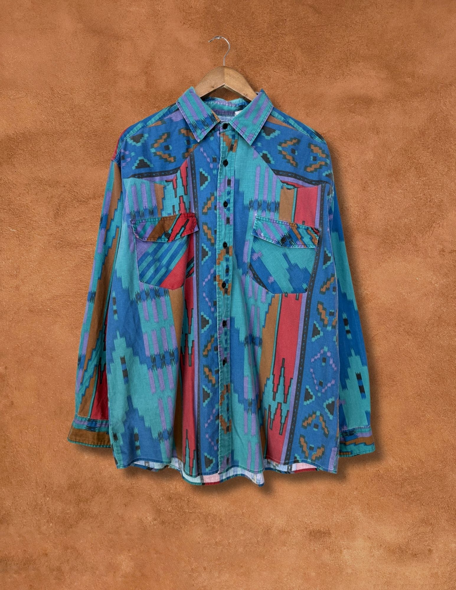 Vintage 80s Rodeo Shirt 52 x 31