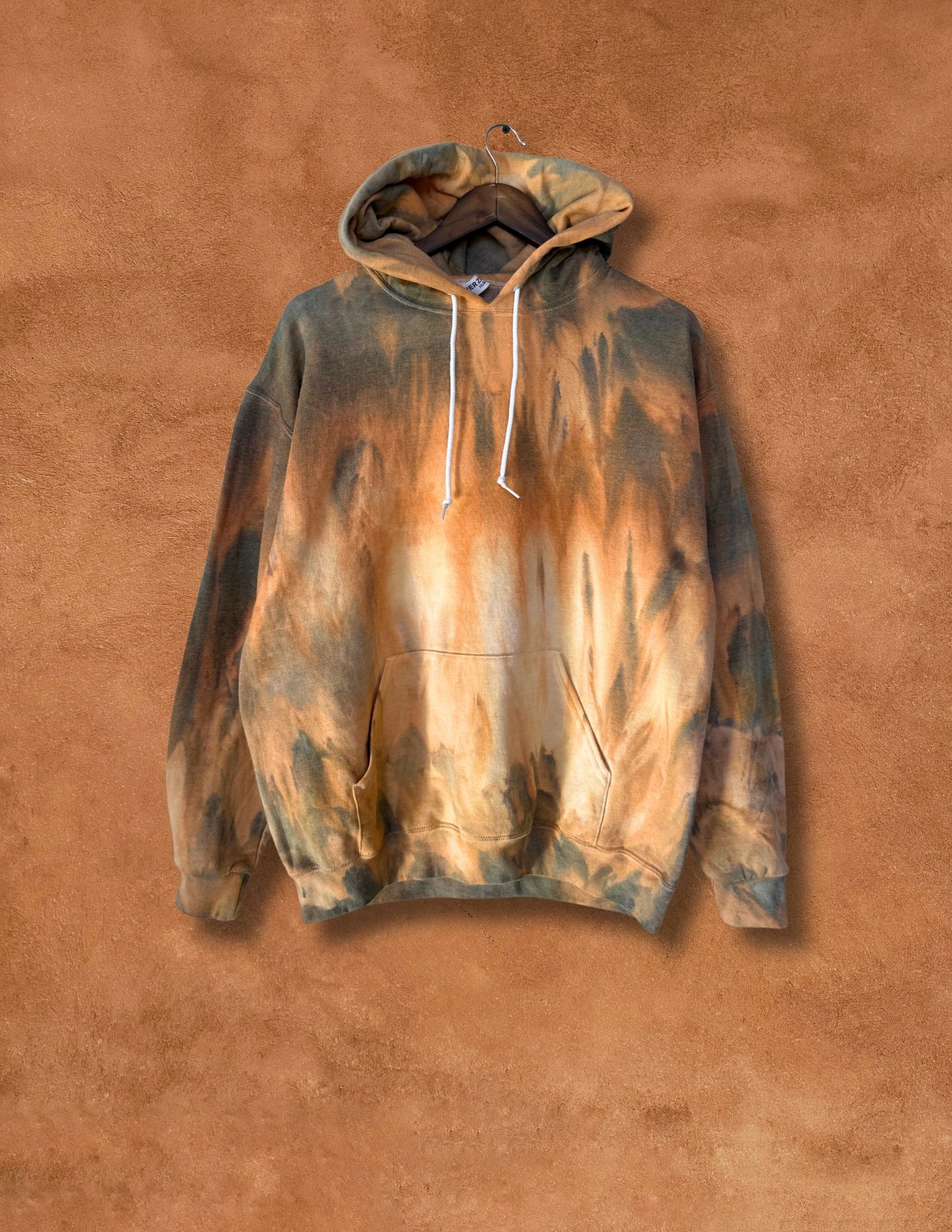 Limited Edition Snow Dyed Hoodie - Copper L