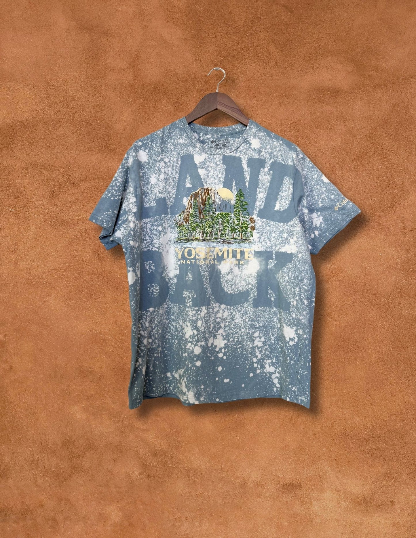 Upcycled Vintage Tee- 46 x 29 Land Back