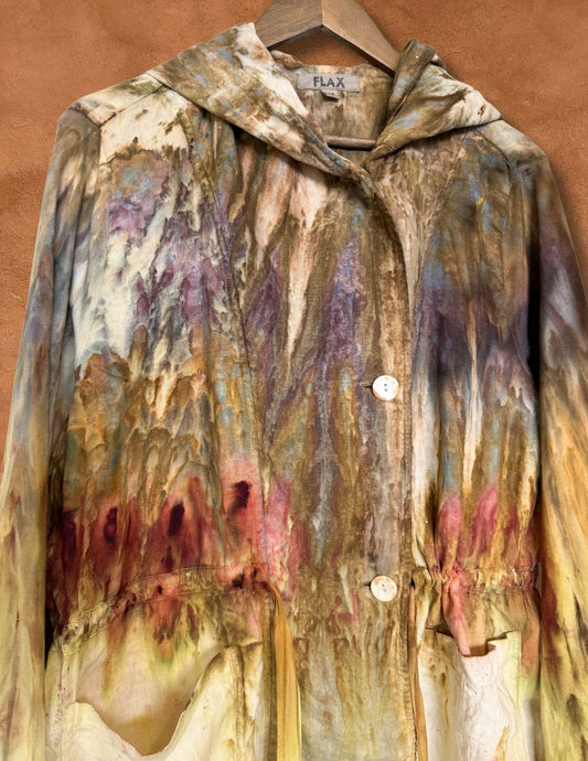 Upcycled Vintage Utility Hoodie Anorak - 48 X 31