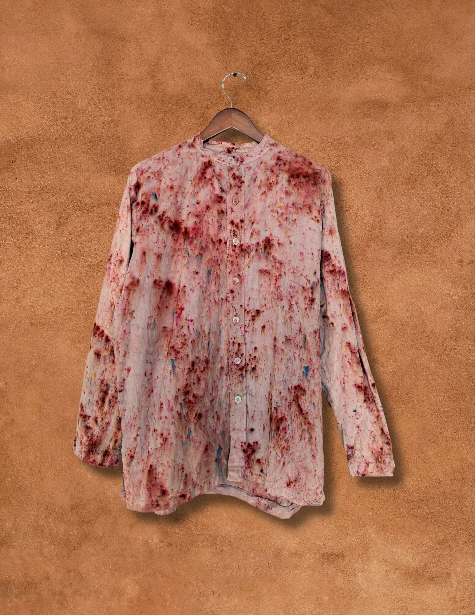 Upcycled Vintage Midcentury Textured Shirt