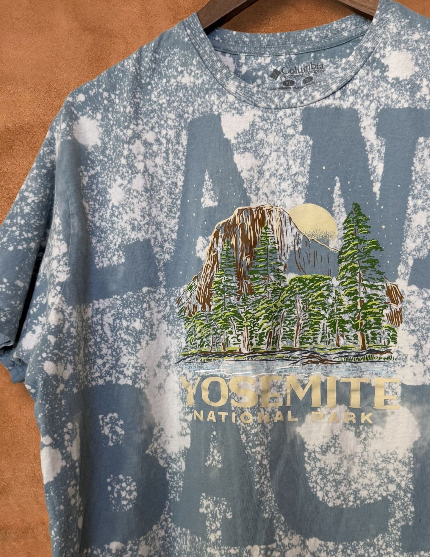 Upcycled Vintage Tee- 46 x 29 Land Back