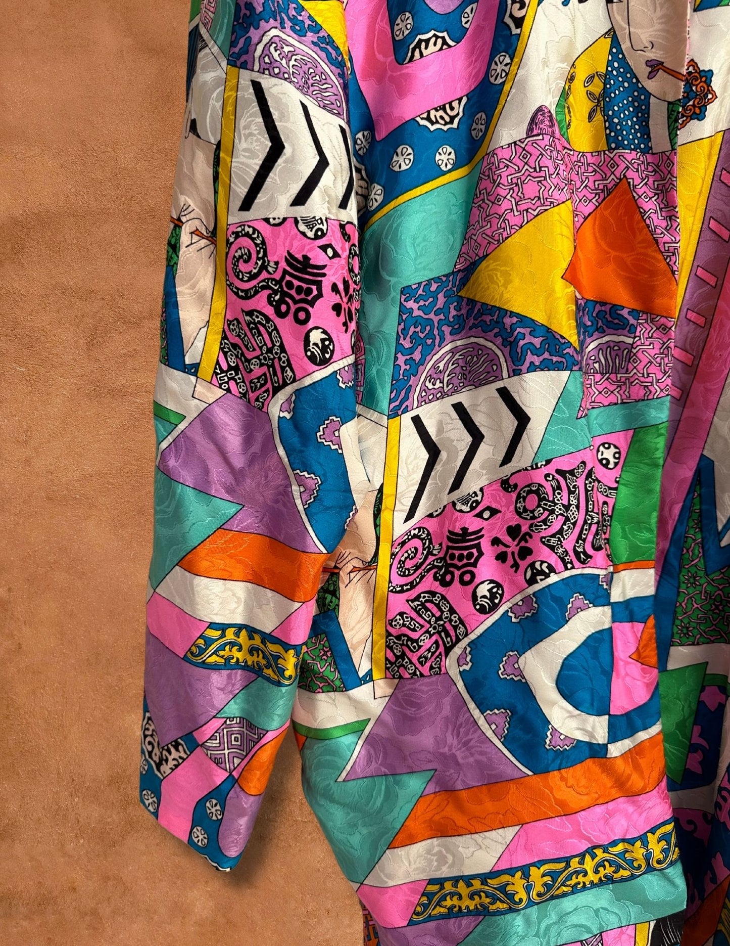 Vintage 80s Silk Jacket