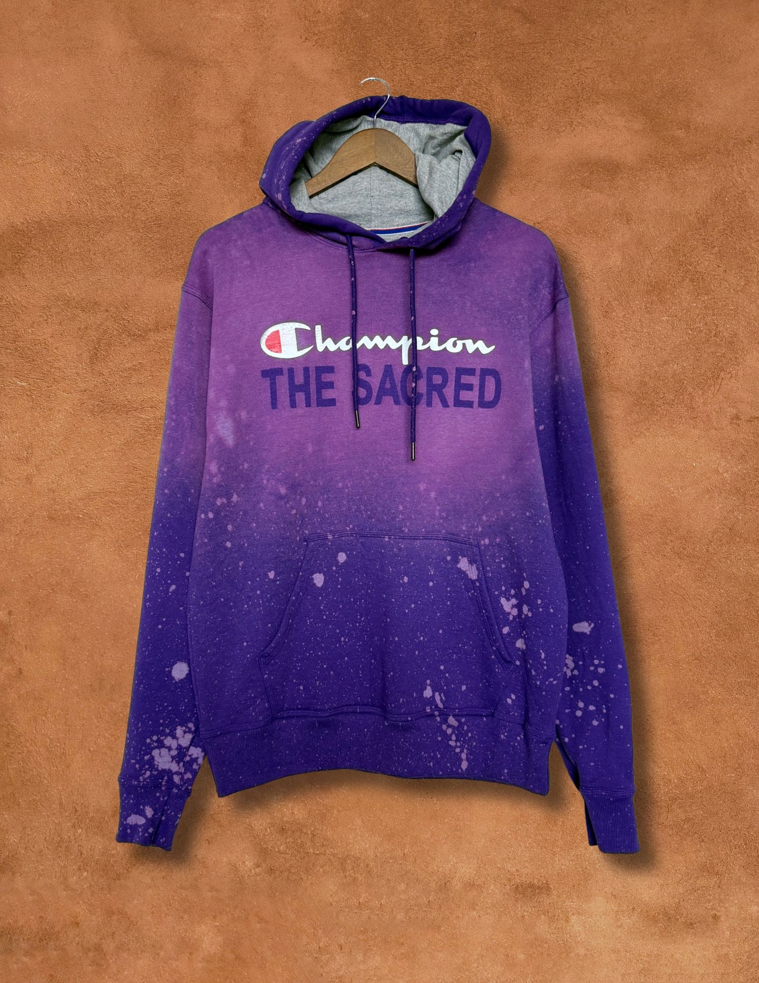 Upcycled Vintage Hoodie- 46 x 29 Champion The Sacred