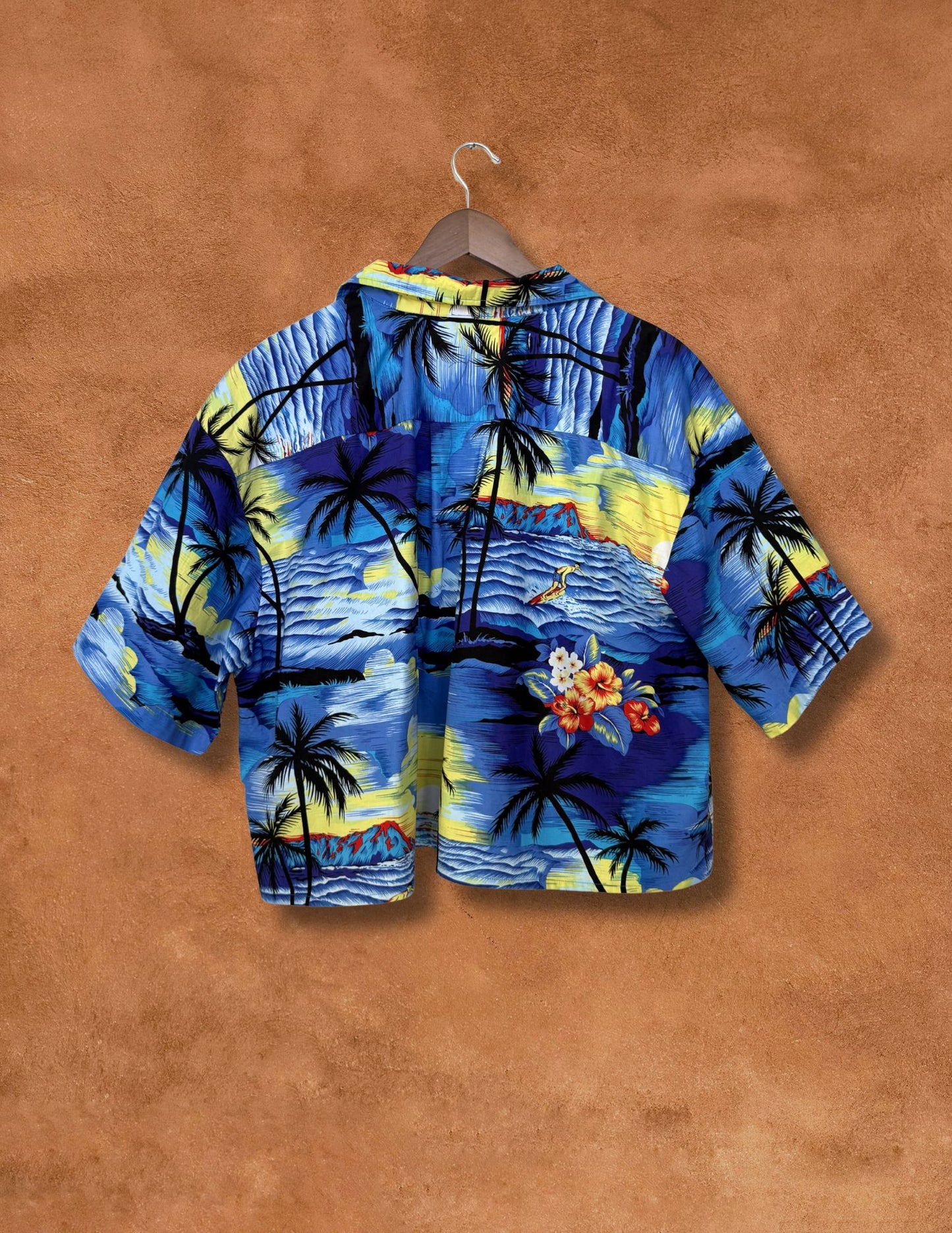 Vintage 80s Surf Shirt 54 x 22