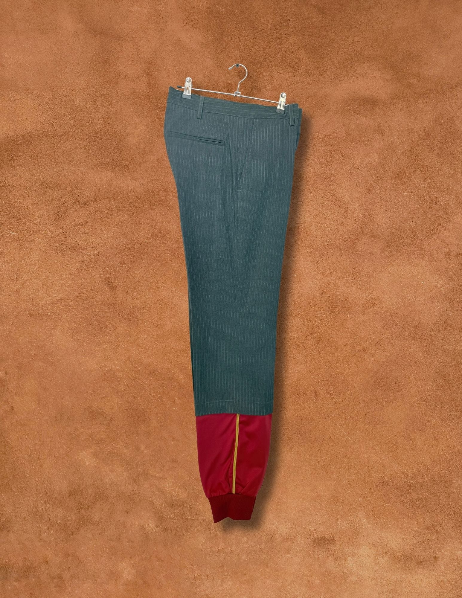 Vintage 90s Menswear Pinstripe Hybrid Pant