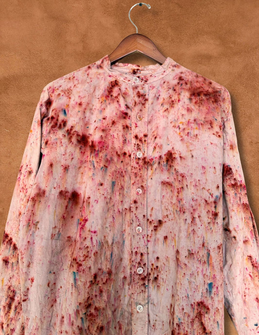 Upcycled Vintage Midcentury Textured Shirt