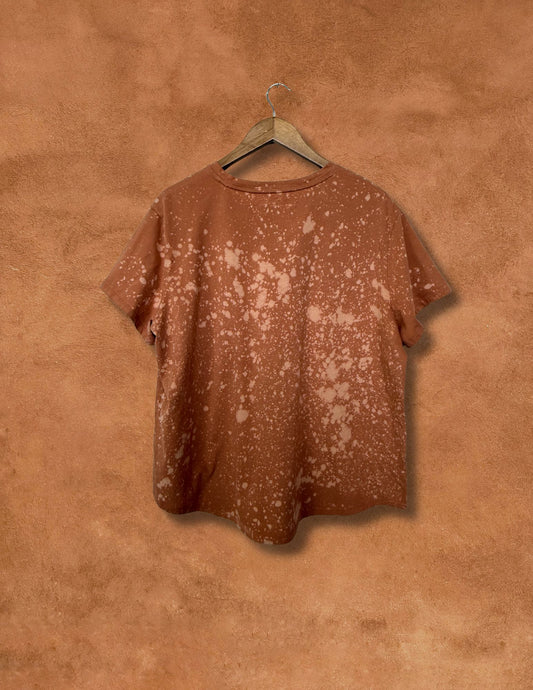 Upcycled Vintage Tee- Land Back 48 x 26