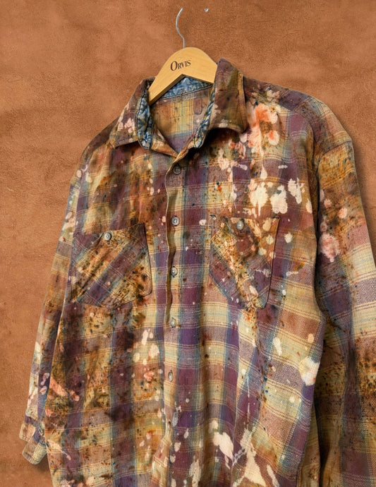 Upcycled Vintage Plaid Flannel Shirt - 1 of 44