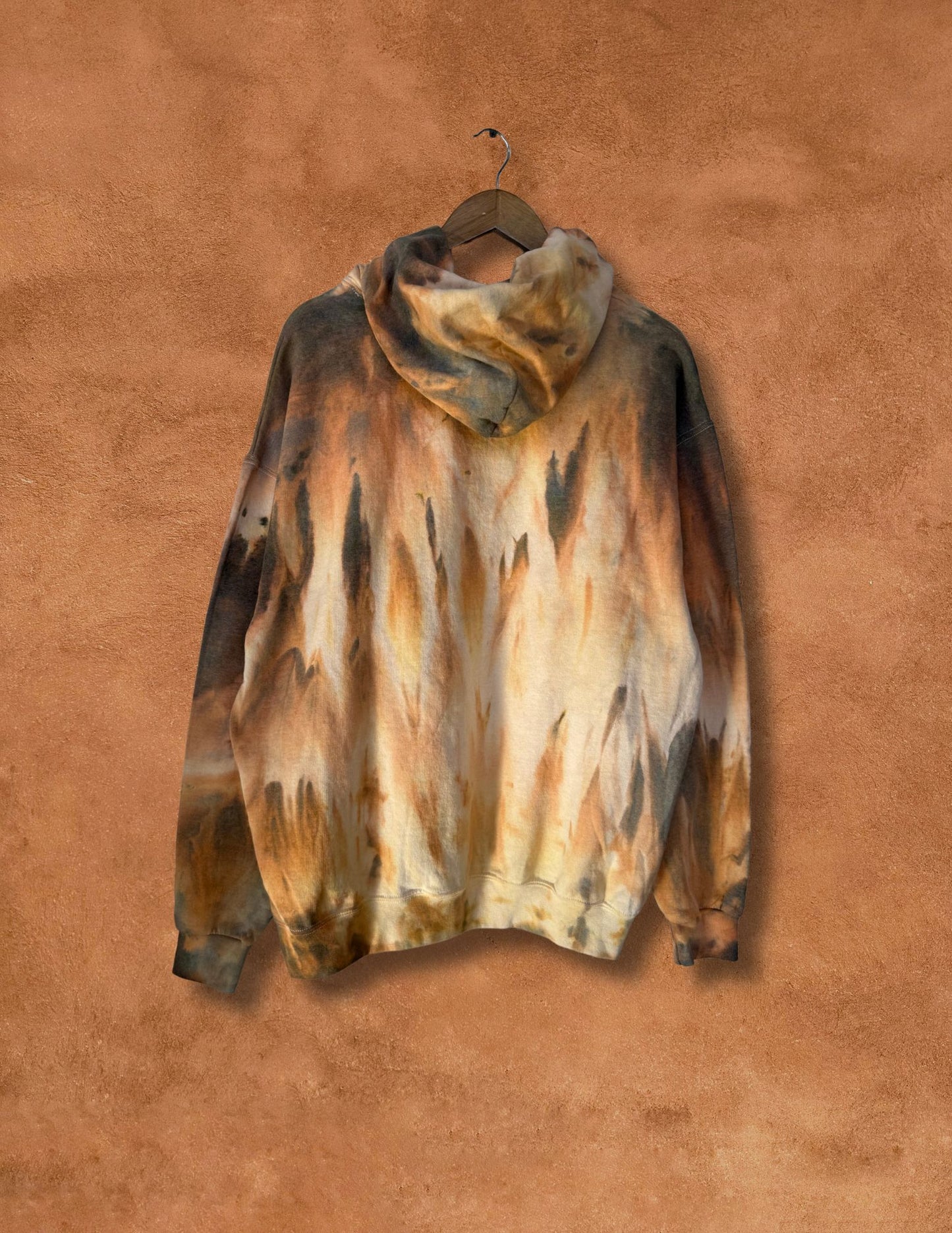 Limited Edition Snow Dyed Hoodie - Copper XL