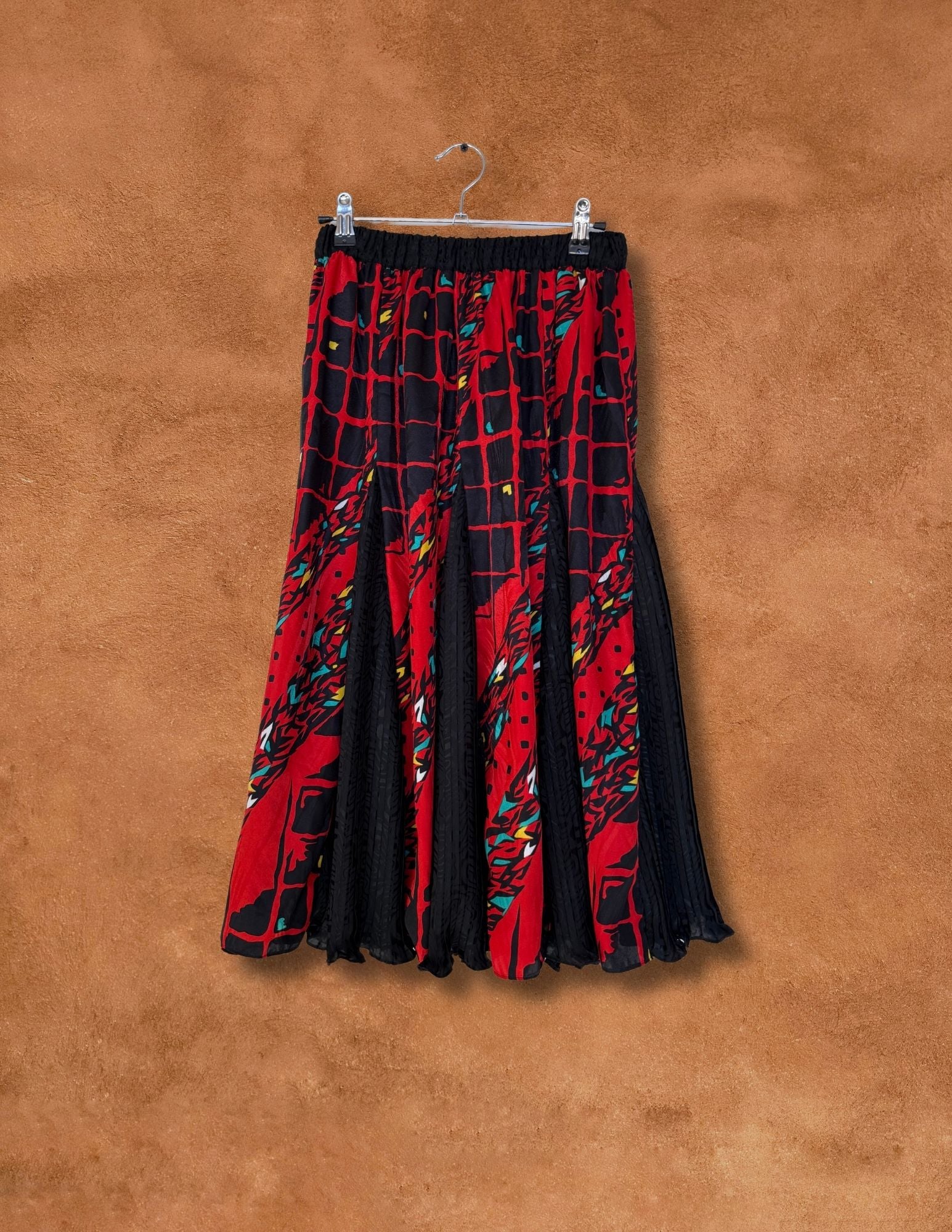 Vintage 80s Flared Skirt