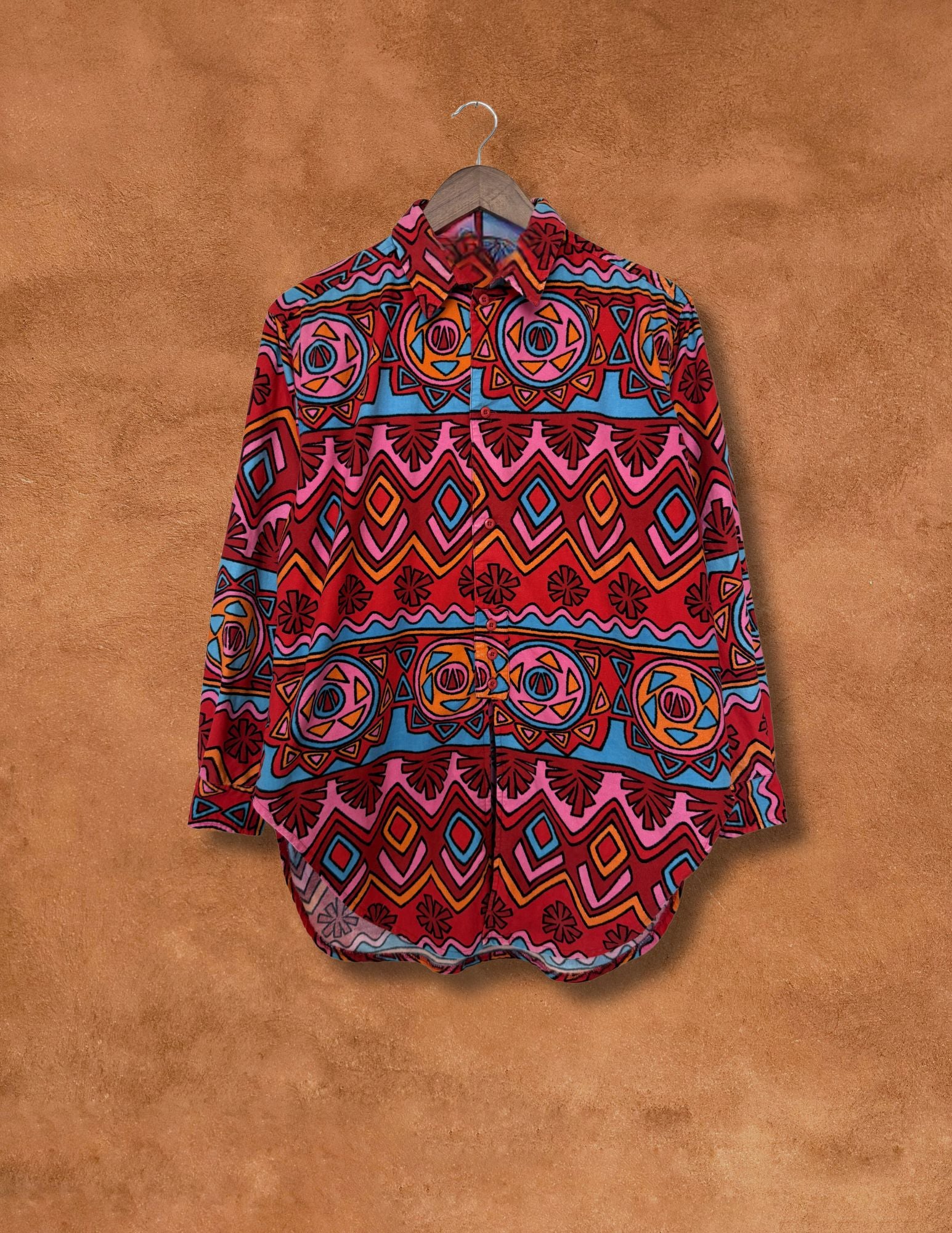 Vintage 80s  Southwest Shirt 48 x 30