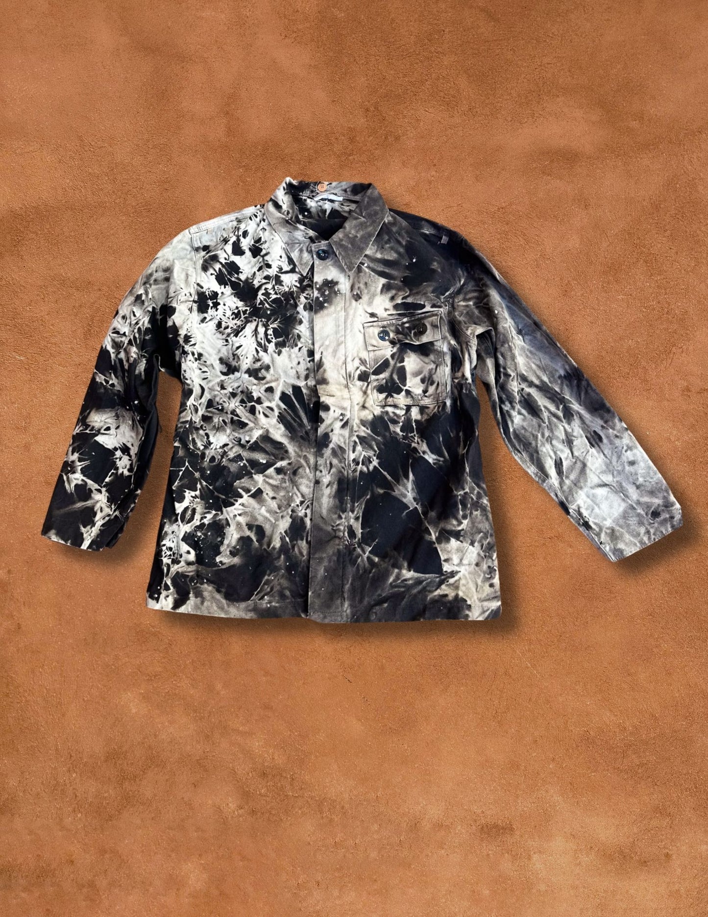 Upcycled Vintage Military Field Shirt