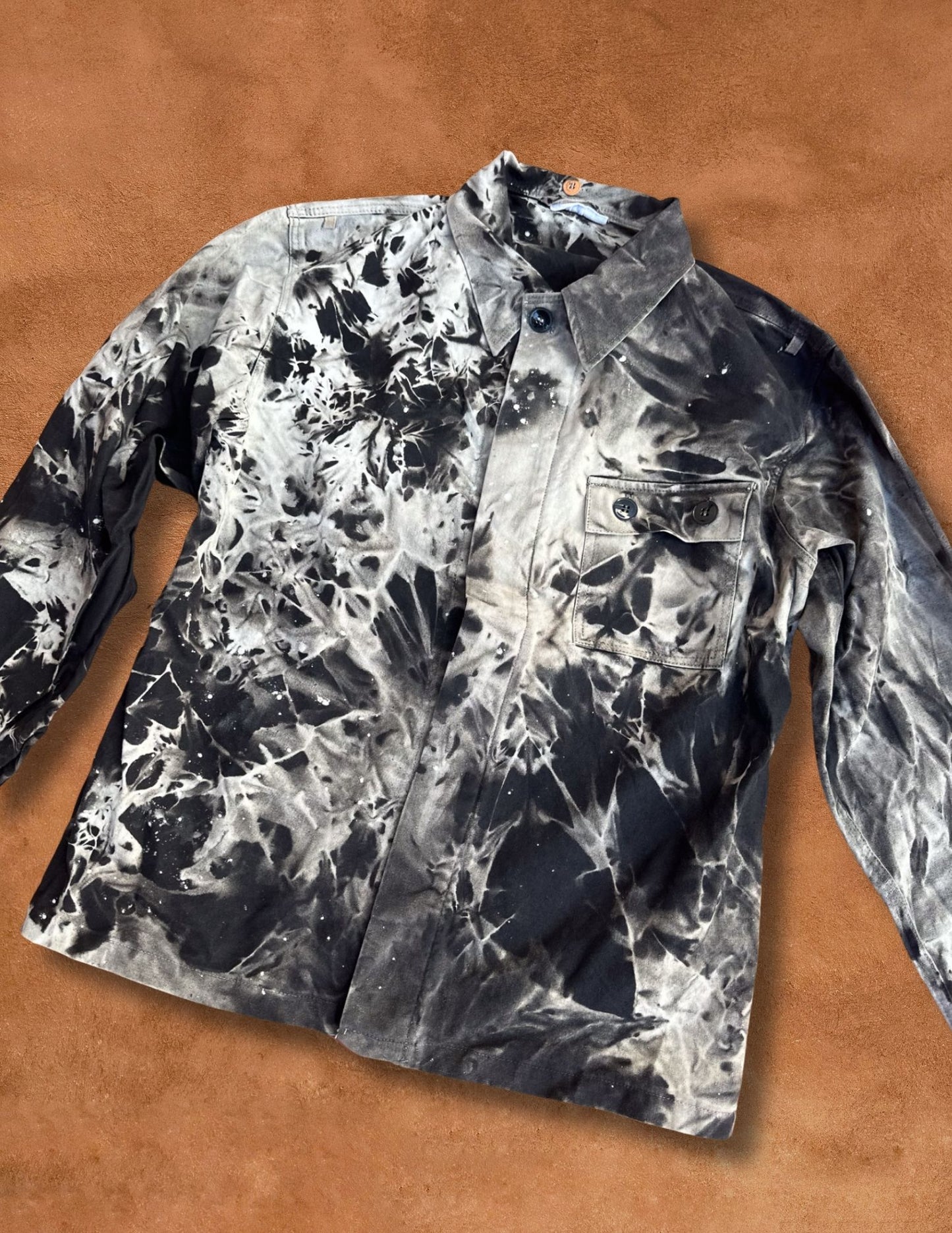 Upcycled Vintage Military Field Shirt