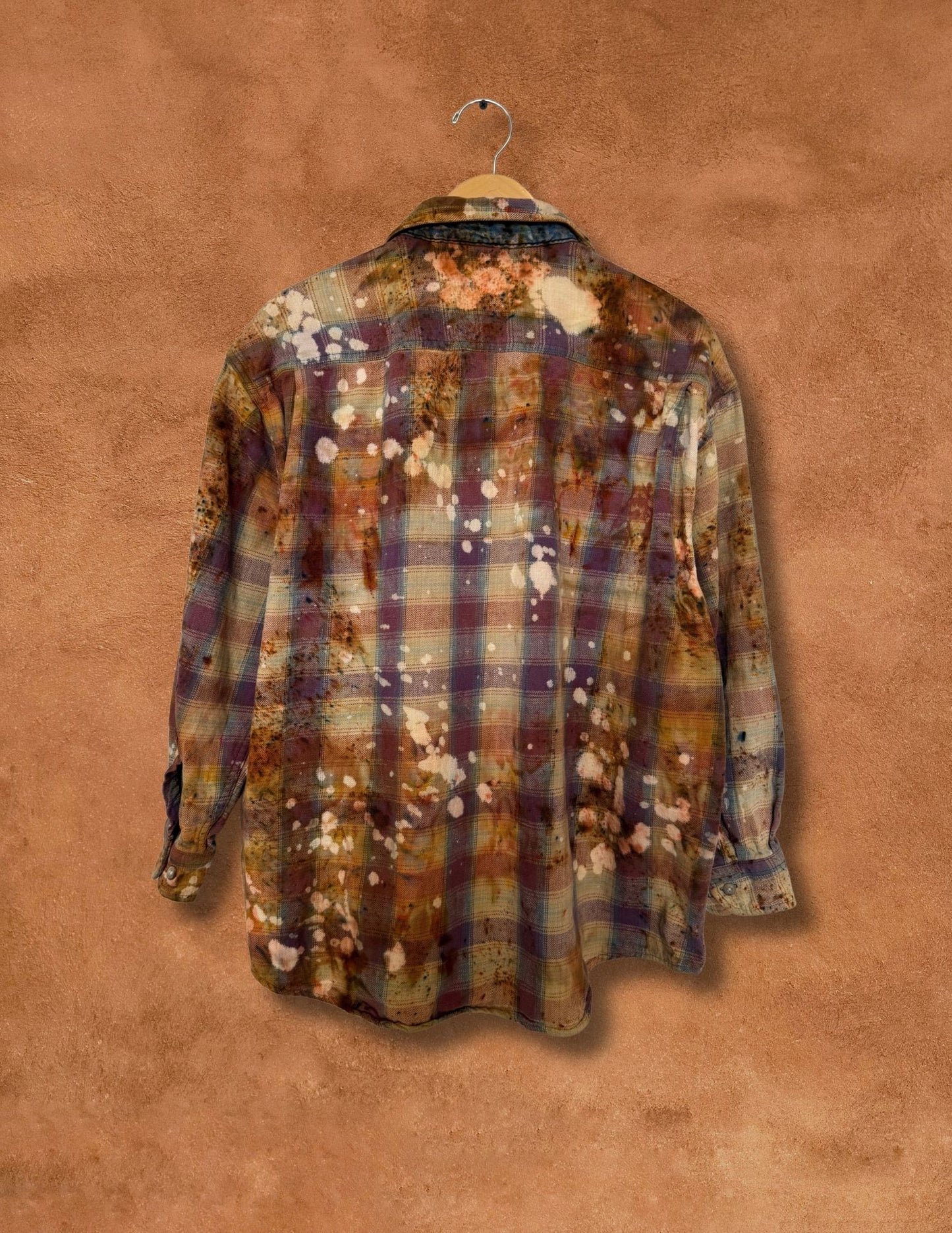Upcycled Vintage Plaid Flannel Shirt - 1 of 44