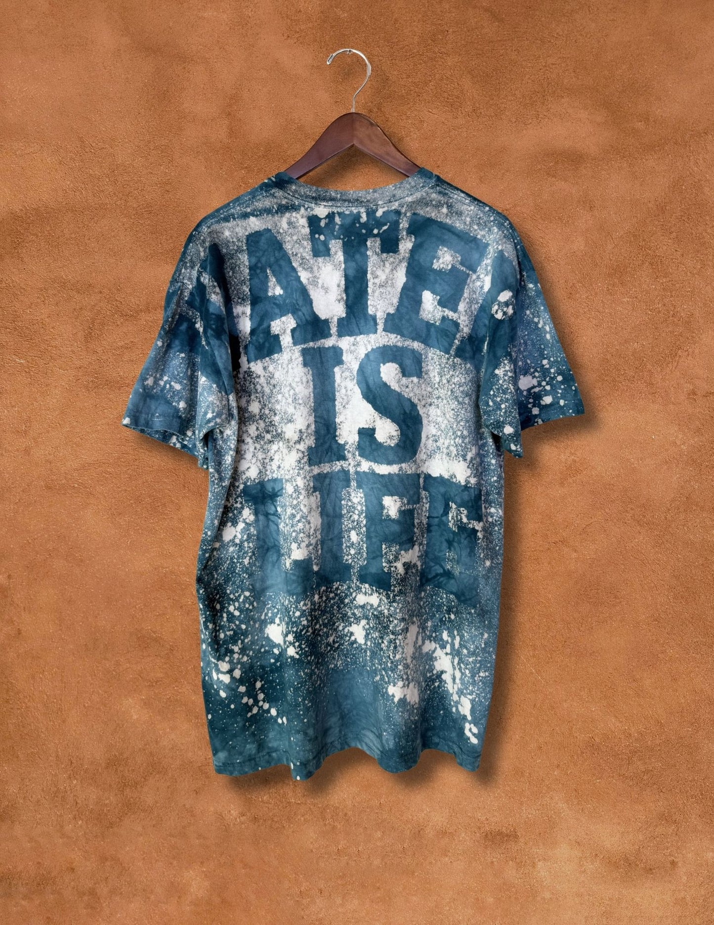Upcycled Vintage Tee Shirt - Water is Life 44 x 30