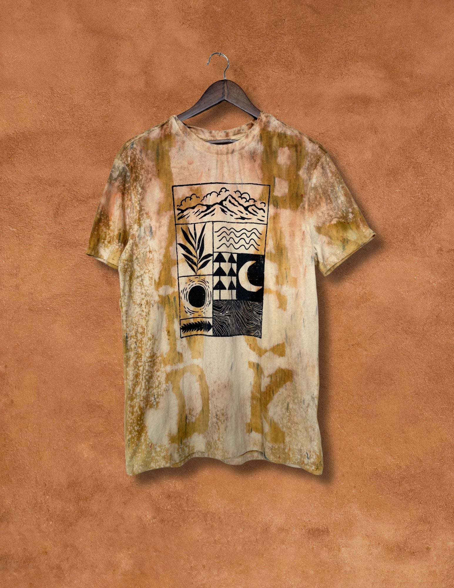 Upcycled Vintage Tee- Land Back 40 x 27